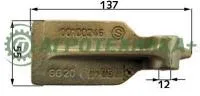 Заслонка 001.00246 лемеха для комбайнов Grimme SE 75-20/30/40/50/55